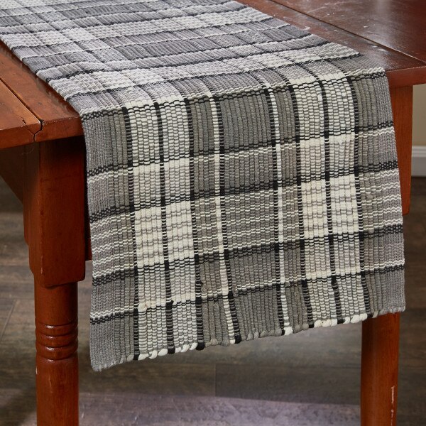 Grey Area Chindi Table Runner 54"L Park Designs